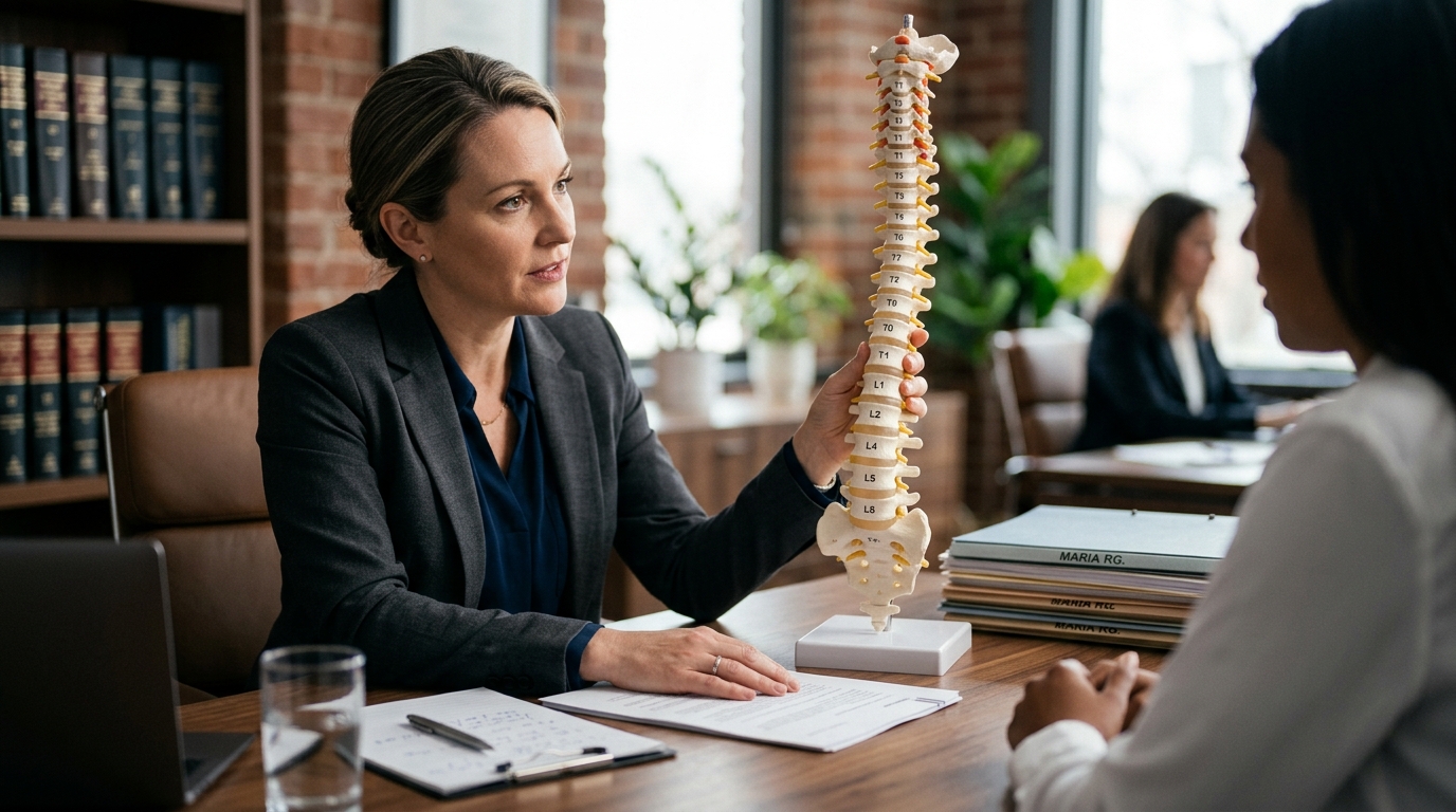 abogado lesiones columna toracica lumbar