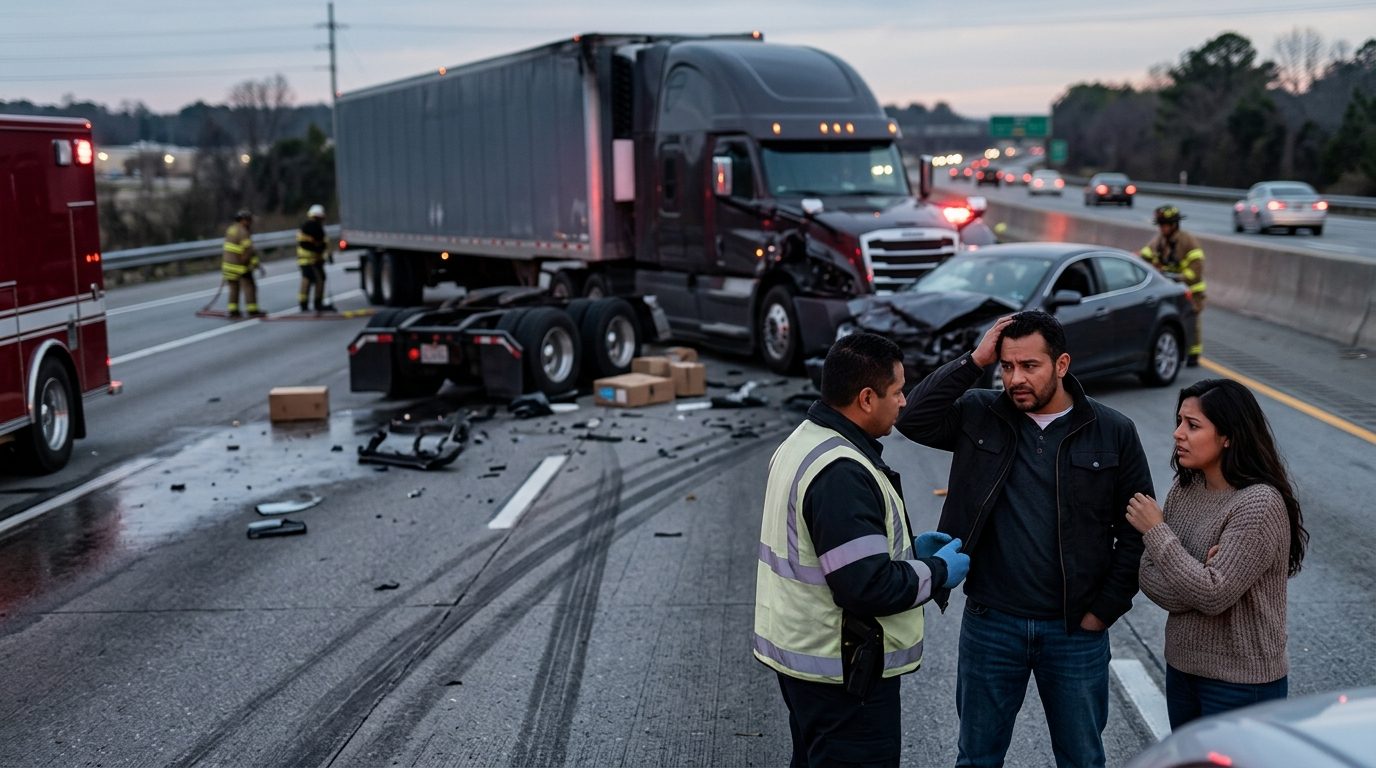 Abogado especializado en lesiones por accidente vehicular en carretera.