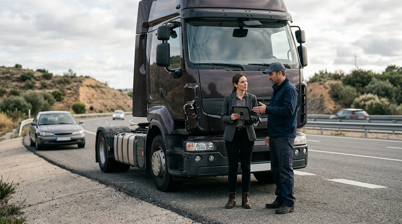tacticas seguros reclamaciones camion