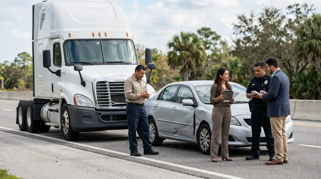Abogado especializado en accidentes de resbalones y caídas en Florida atendiendo caso.