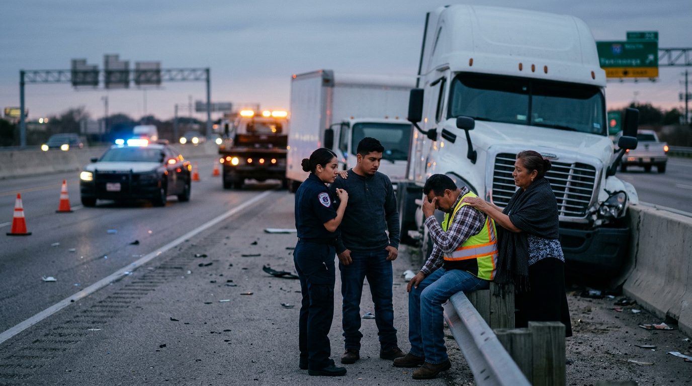 Abogado especializado en Ley Jones atiende a marinero lesionado en accidente laboral.