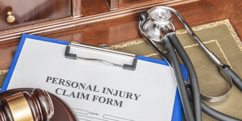 Personal Injury Claim Form.